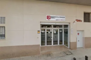 Oficinas del Registro de la Propiedad en la localidad de Chiva
