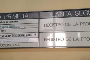 Oficinas del Registro de la Propiedad en la localidad de Móstoles