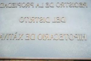 Registro de la Propiedad de Xativa Nº 01