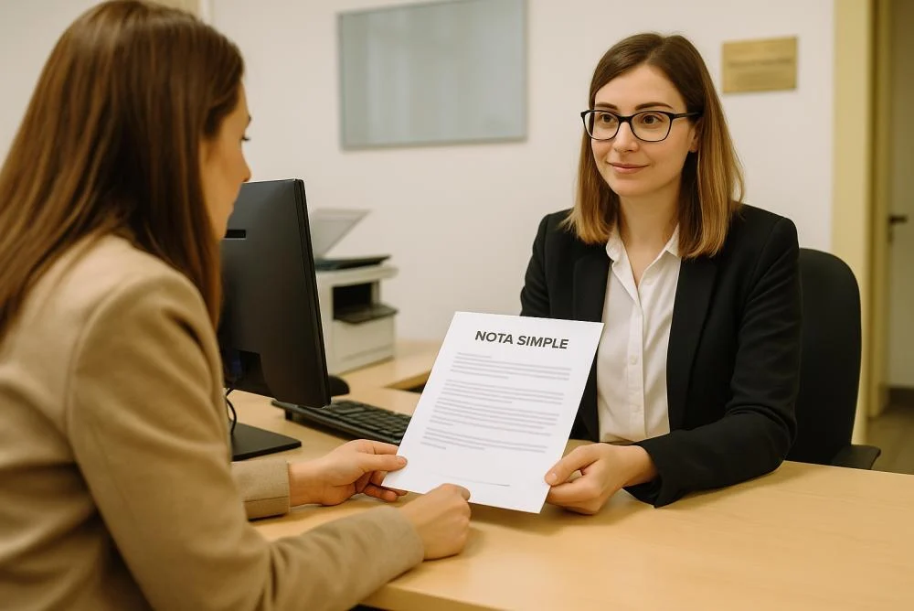 Solicitar Nota Simple en el Registro de la Propiedad
